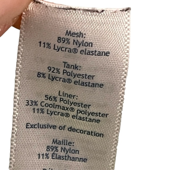 Ivivva Lululemon Lime Yellow Paint Splatter Double Dutch Bra Tank size 10 - Picture 10 of 11